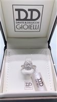 Ring Davite & Delucchi Woman in White Gold Diamante AA03198413